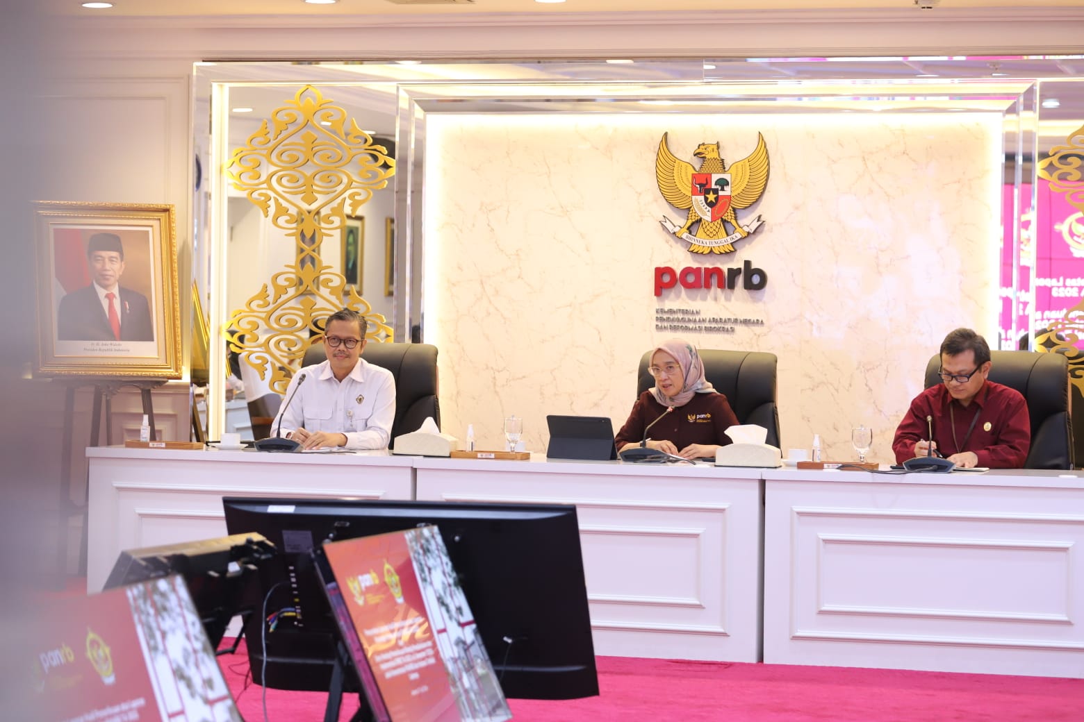 20240717 Penyerahan Laporan Hasil Pemeriksaan Keuangan Tahun 2023 dan Entry Meeting Pemeriksaan Kinerj 1