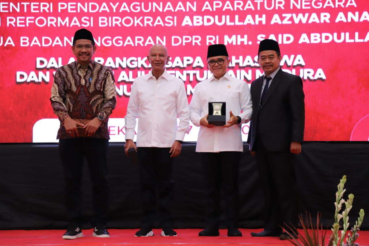 20240727 Sapa Mahasiswa dan Visitasi Alih Bentuk IAIN Madura 10