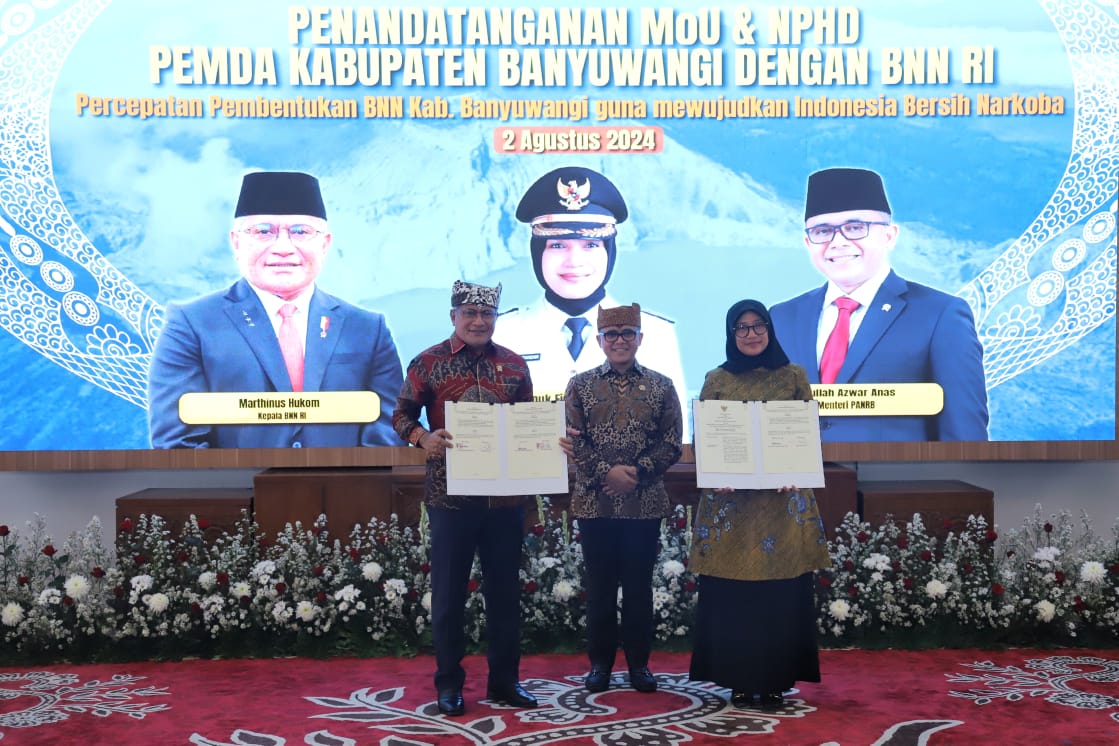 20240802 MENTERI Penandatanganan MoU dan NPHD Pemkab Banyuwangi dan BNN RI 12