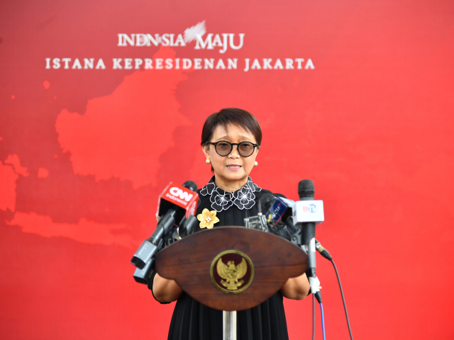 20240809 Menlu Retno Indonesia Jalin Hubungan Baik dengan Negara Negara Sahabat