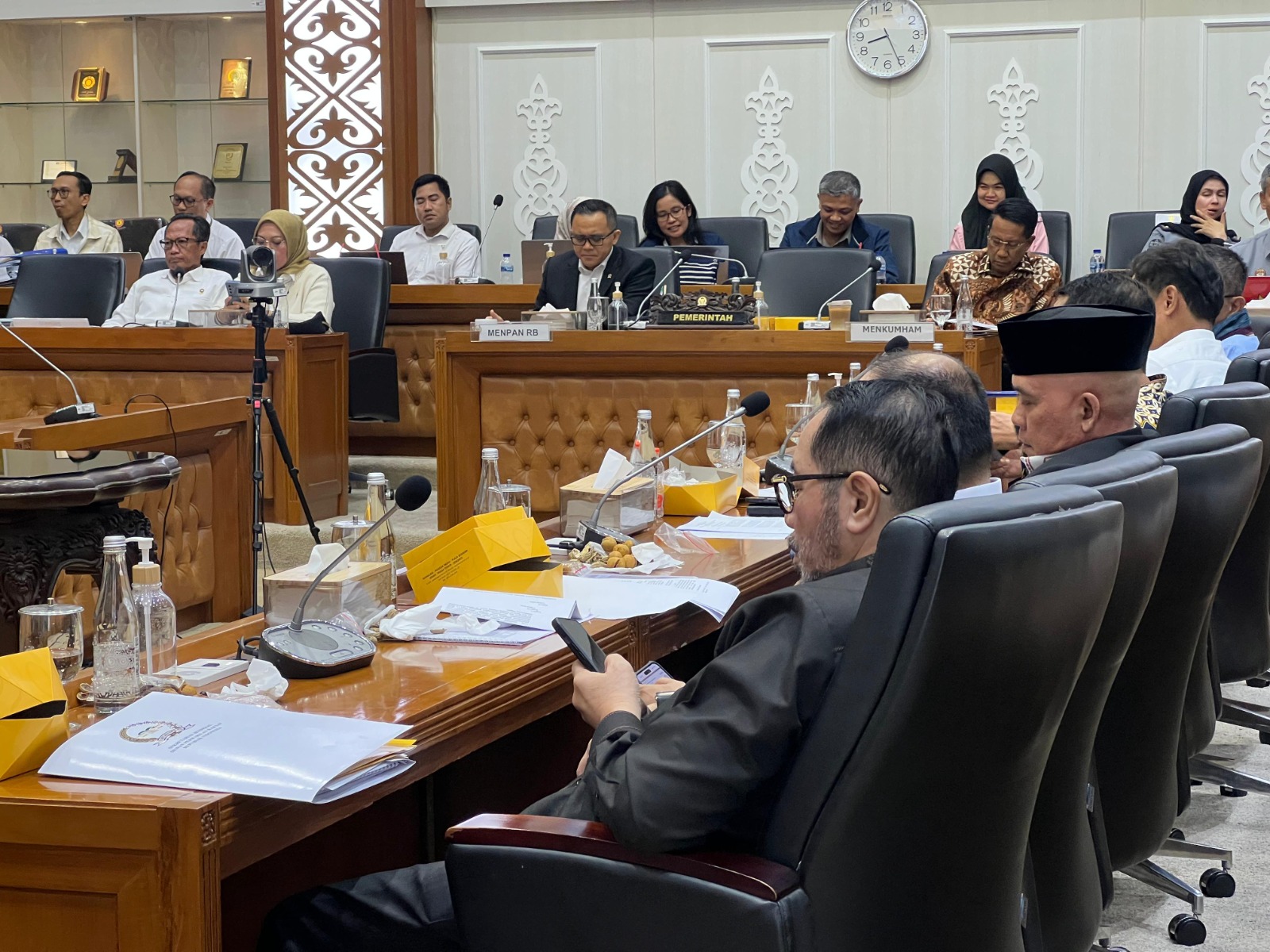 20240909 Pengambilan Keputusan Revisi UU Kementerian Negara pada Rapat Kerja Tingkat I 6