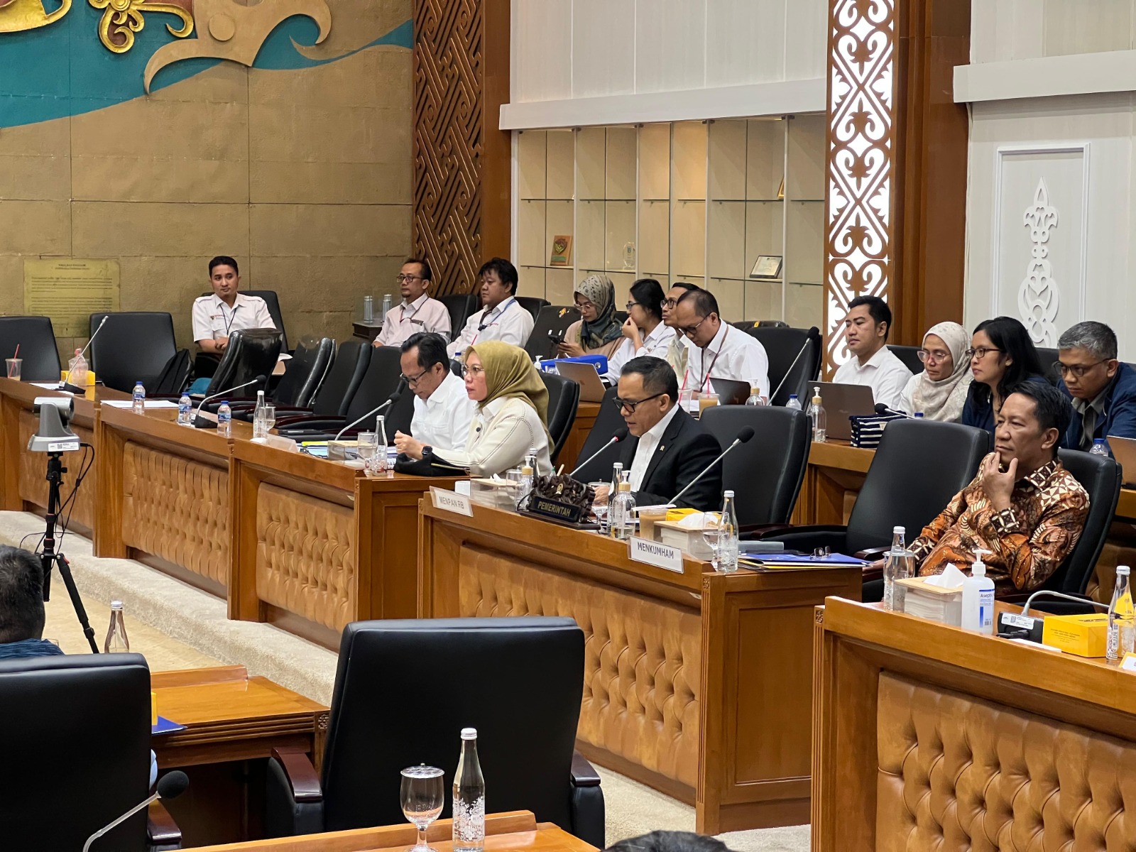 20240909 Pengambilan Keputusan Revisi UU Kementerian Negara pada Rapat Kerja Tingkat I 6