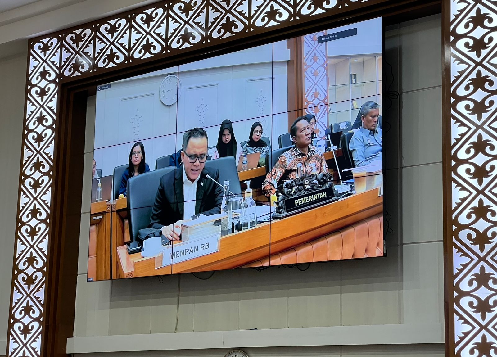 20240909 Pengambilan Keputusan Revisi UU Kementerian Negara pada Rapat Kerja Tingkat I 6