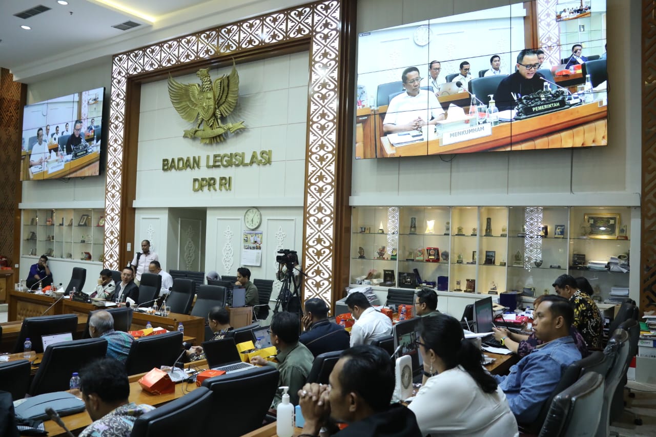 20240910 Pengambilan Keputusan Revisi UU Wantimpres pada Rapat Kerja Tingkat I 1