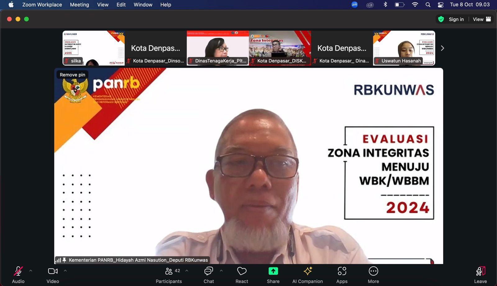 20241008 Evaluasi ZI Menuju WBK WBBM 1