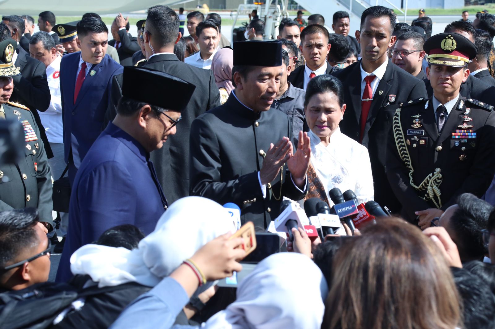 20241020 MENTERI Mengantar Presiden RI ke 7 10