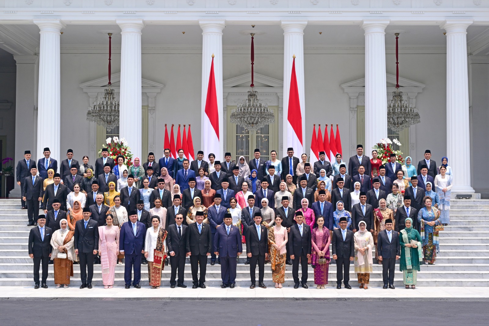 20241021 Pelantikan Menteri Kabinet Merah Putih 1