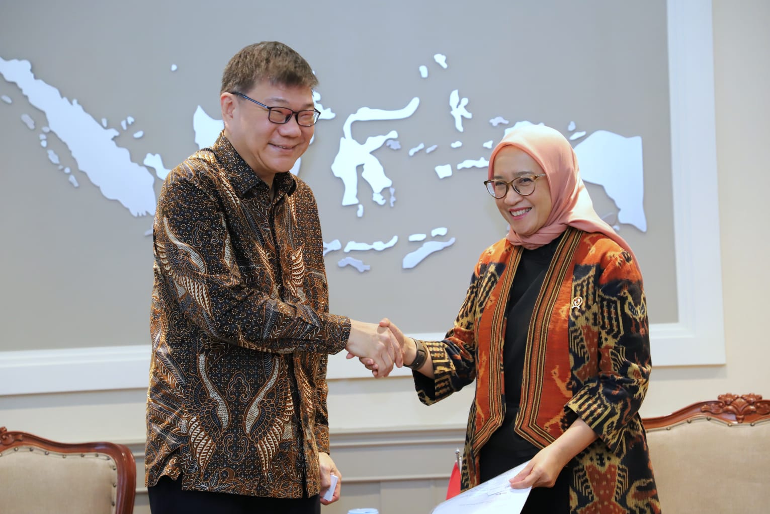 20241119 Menerima Kunjungan Duta Besar Singapura 1