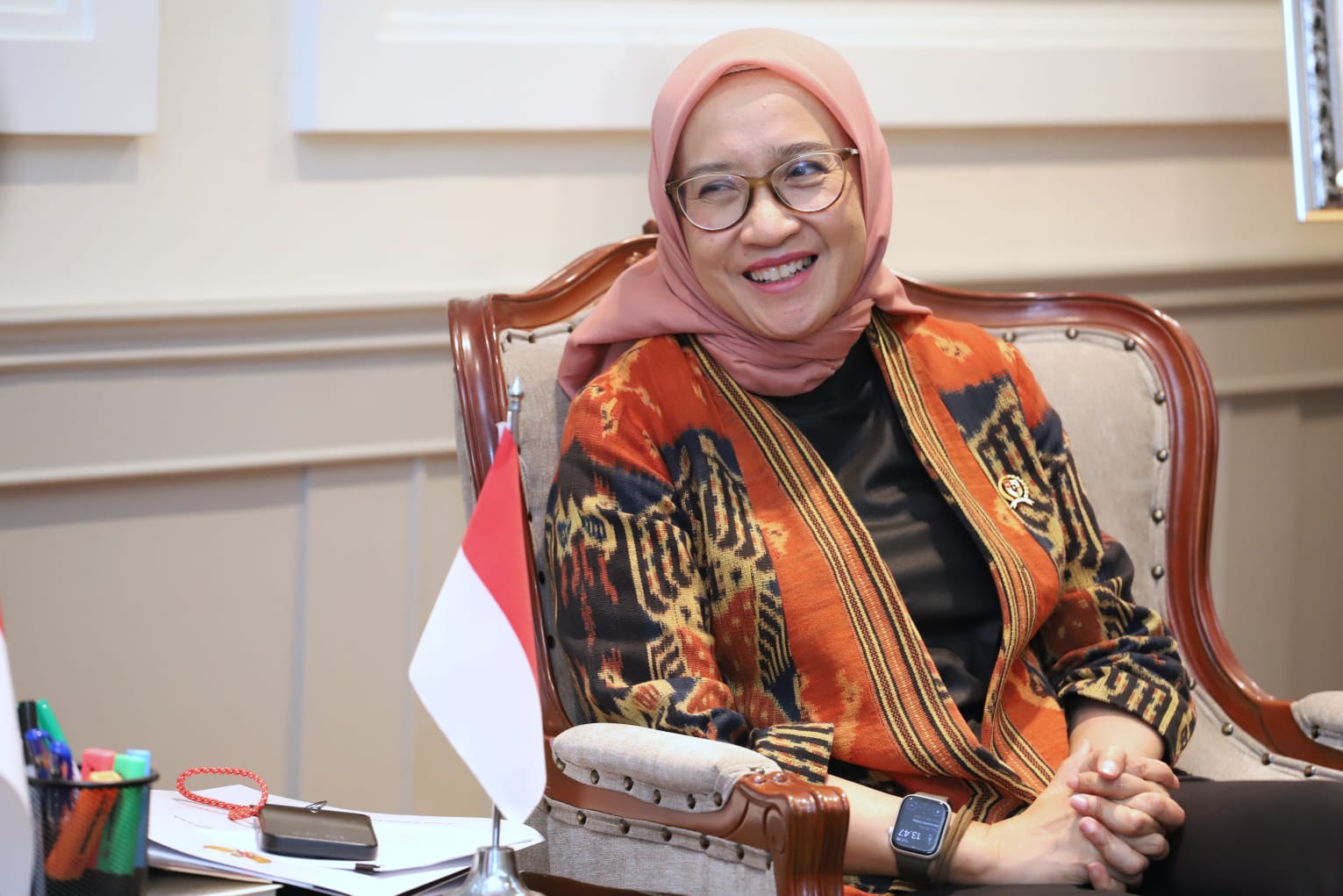 20241119 Menerima Kunjungan Duta Besar Singapura 1