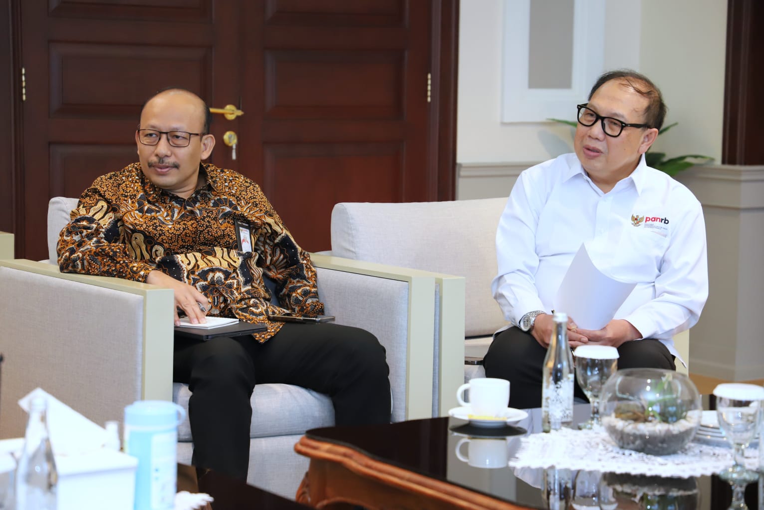 20241119 Menerima Kunjungan Duta Besar Singapura 1