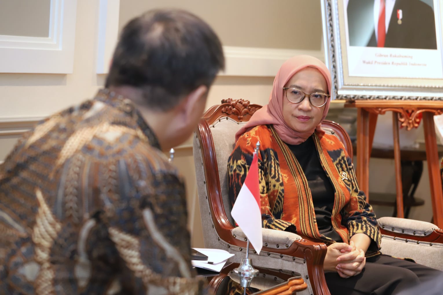 20241119 Menerima Kunjungan Duta Besar Singapura 1