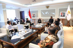 Penguatan Kelembagaan BPIP Perkuat Pembinaan Ideologi Pancasila 20260120 MENTERI Audiensi dengan Kepala BPIP 1